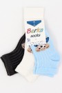 Desenli Çocuk Çorap (3-4 Yaş) 10313-1