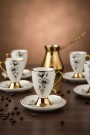 Mitra Porselen 6'lı Kahve Fincan Takımı CMR-2024256-1