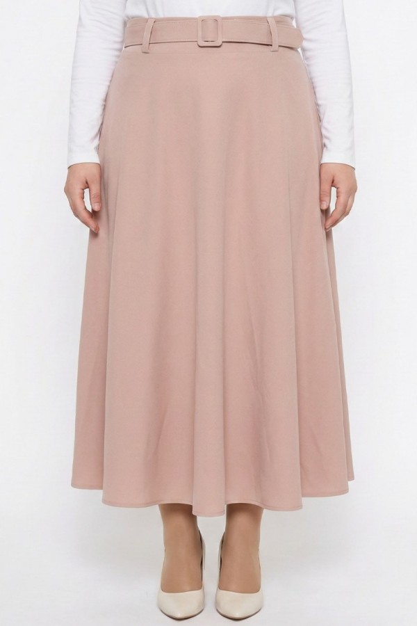 Portoriko Kumaş Astarlı Kalem Etek 2004-3