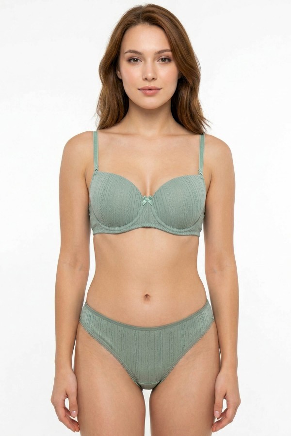 Satina 20060 Desteksiz Sütyen Takım 3401-4