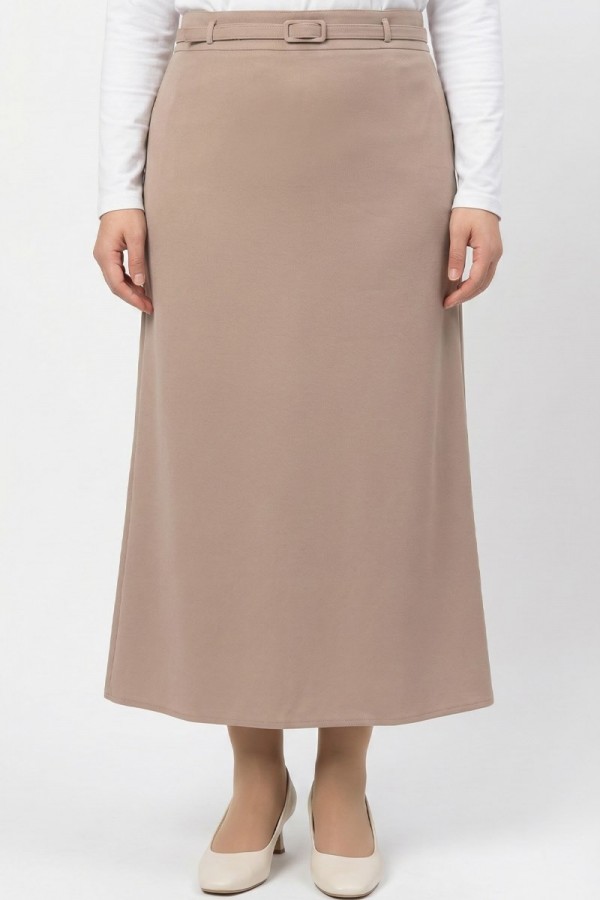 Portoriko Kumaş Astarlı Kalem Etek 2006-8