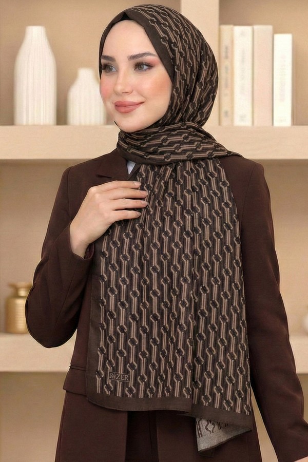 Zer Organik Pamuk Soft Şal 6042-3