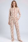 Kadın Desenli Pijama Takımı 20100-7