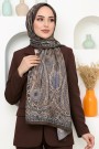 Ebruli Organik Pamuk Soft Şal 6045-11