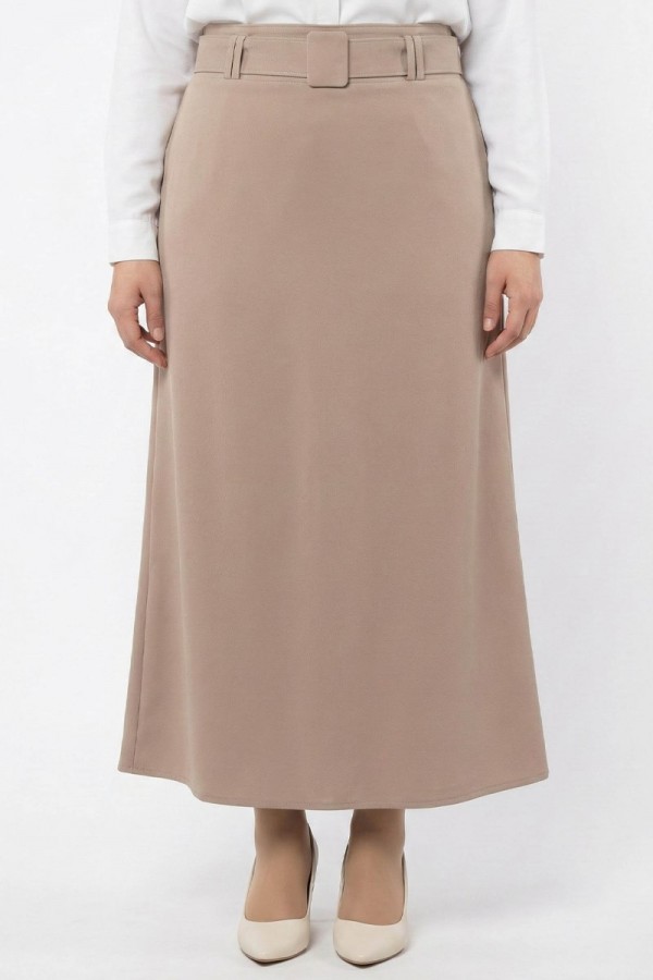 Portoriko Kumaş Astarlı Kalem Etek 2008-1