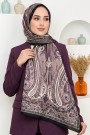 Ebruli Organik Pamuk Soft Şal 6045-5