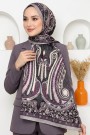 Ebruli Organik Pamuk Soft Şal 6045-3