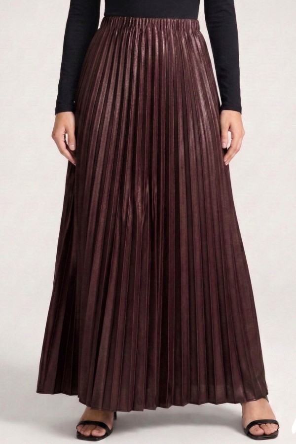 Piliseli Düz Renk Etek     2030-13