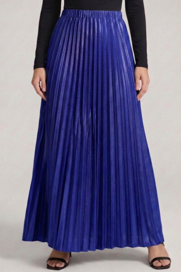 Piliseli Düz Renk Etek     2030-14