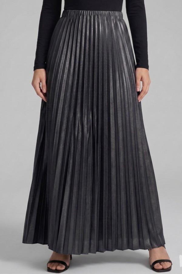 Piliseli Düz Renk Etek     2030-8