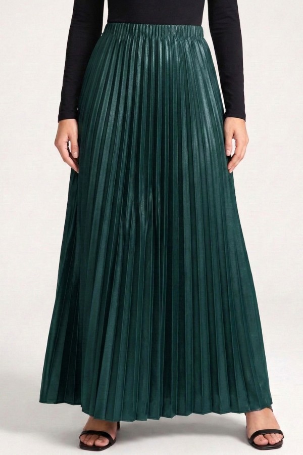 Piliseli Düz Renk Etek     2030-3