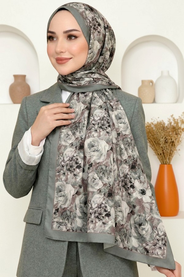 Desenli Soft Şal 6047-17