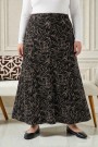 8 Parça Desenli Viskon Etek 2031-10