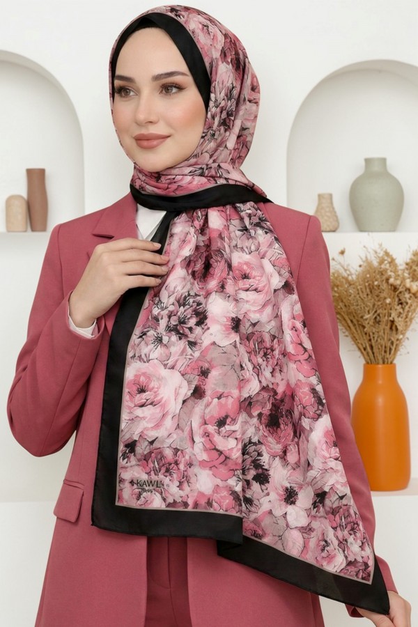 Desenli Soft Şal 6047-15