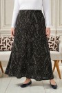 8 Parça Desenli Viskon Etek 2031-4