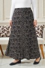 8 Parça Desenli Viskon Etek 2031-3
