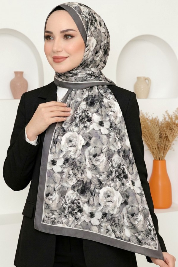 Desenli Soft Şal 6047-2