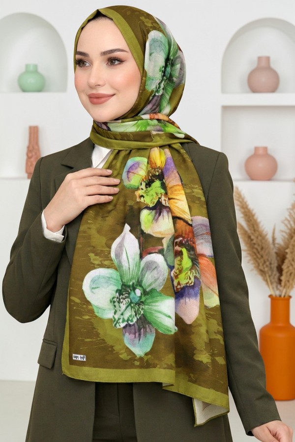 Desenli Soft Şal 6048-13