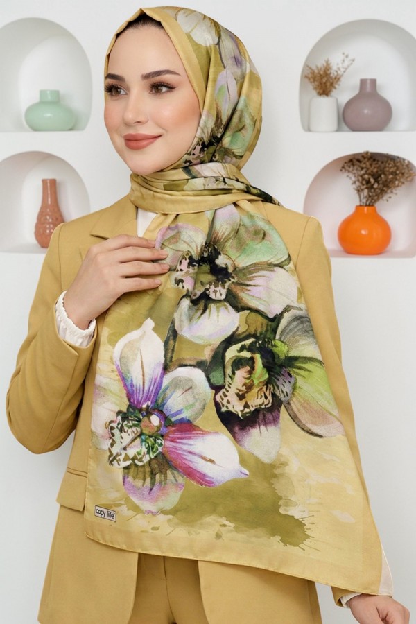 Desenli Soft Şal 6048-7