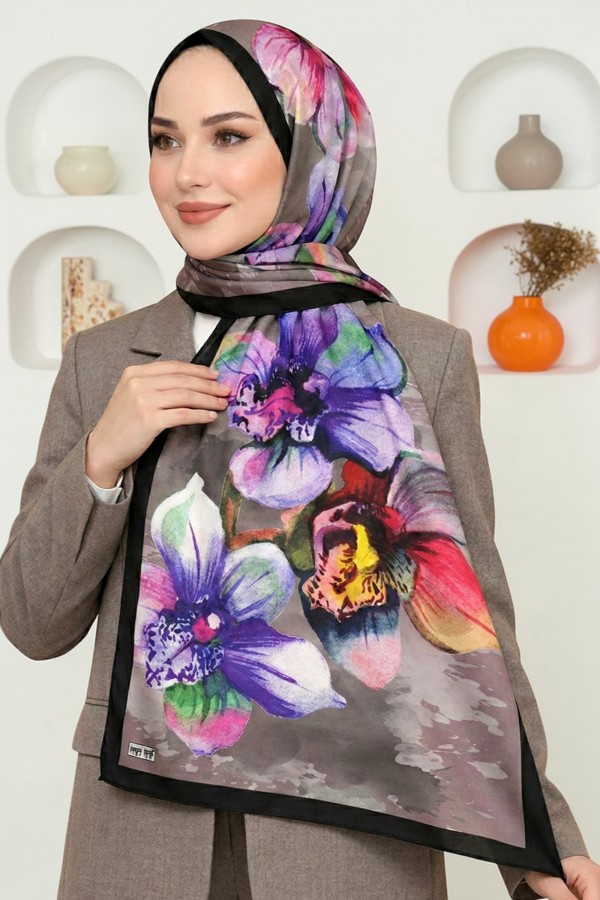 Desenli Soft Şal 6048-6