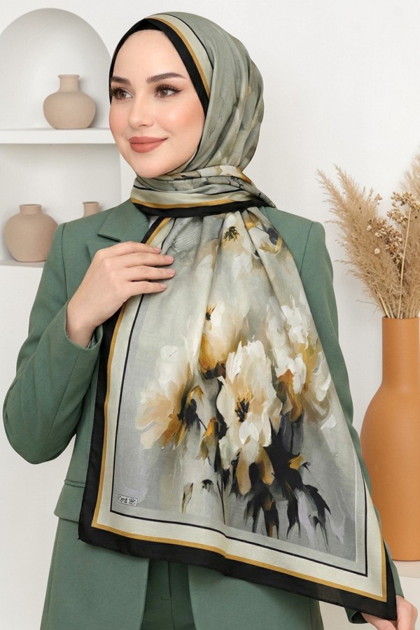 Desenli Soft Şal 6050-10