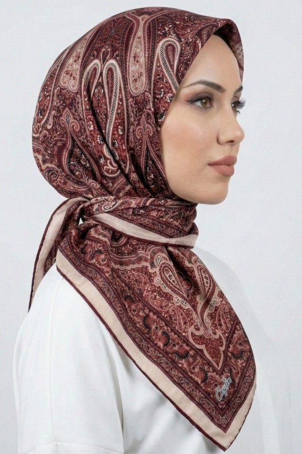 Organik Pamuk Soft Eşarp  6201-13