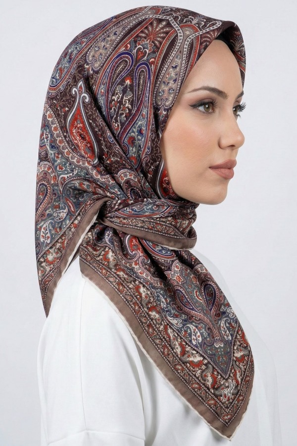 Organik Pamuk Soft Eşarp  6201-12