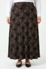 Desenli Viskon Etek 2045-14