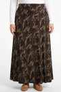 Desenli Viskon Etek 2045-8