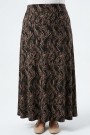 Desenli Viskon Etek 2045-5