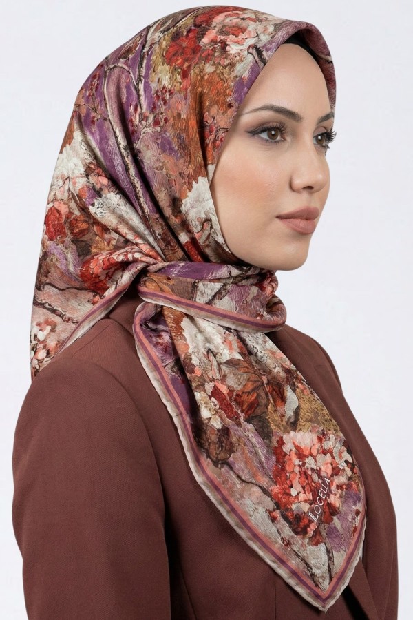 LOCELLA Organik Pamuk Soft Eşarp  6205-6