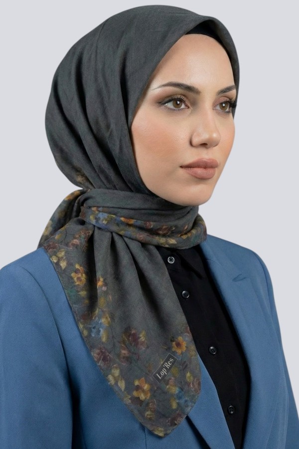 Lop'Res Organik Pamuk Soft Eşarp 6214-6