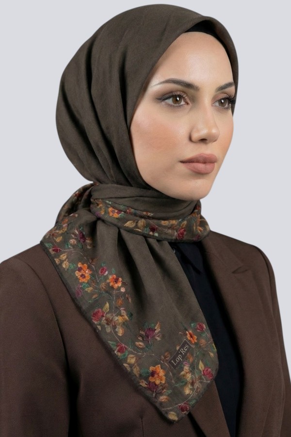 Lop'Res Organik Pamuk Soft Eşarp 6214-5