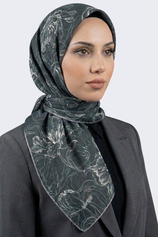 Lop'Res Organik Pamuk Soft Eşarp 6216-9