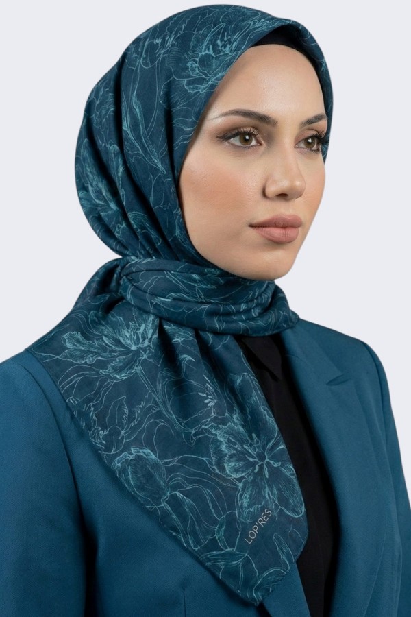 Lop'Res Organik Pamuk Soft Eşarp 6216-7