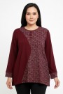 Edalı 205 Düğmeli Penye Bluz  5005-3