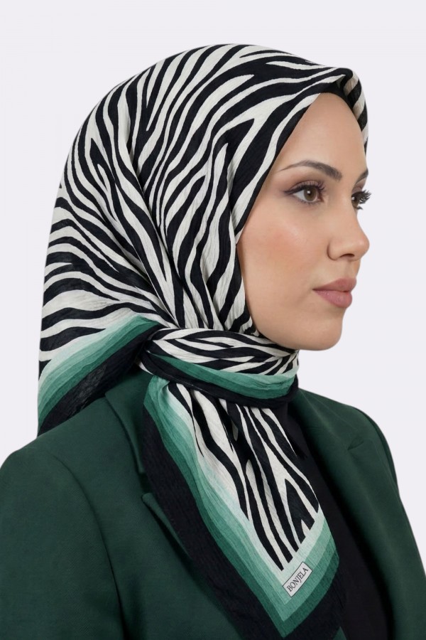 Desenli Mio Caz Eşarp 6301-14