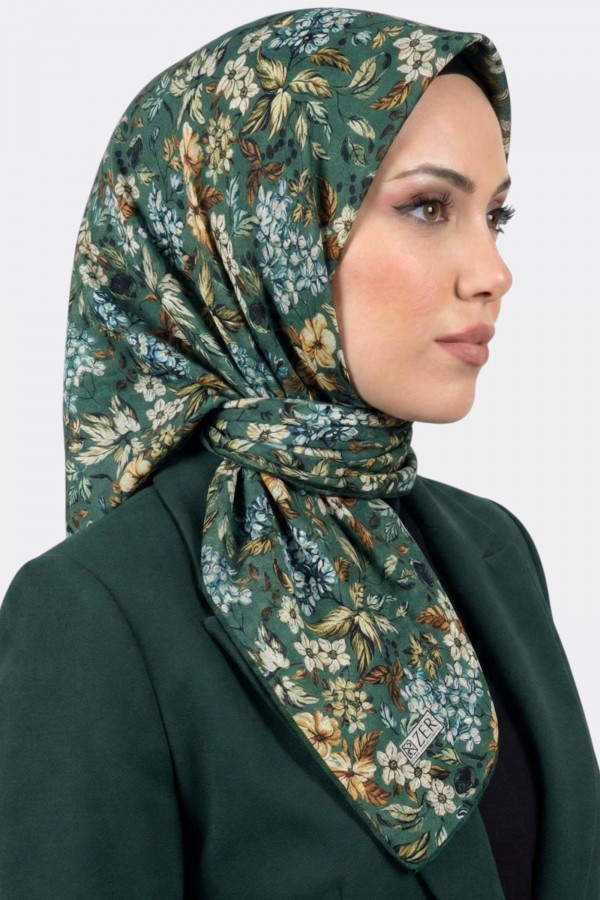 Zer Organik Pamuk Soft Eşarp 6220-5