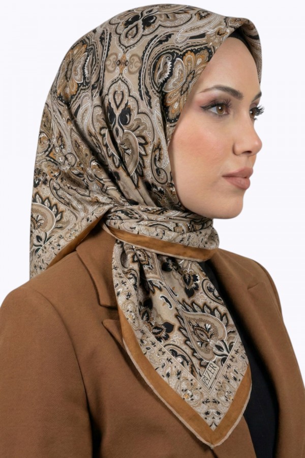 Zer Organik Pamuk Soft Eşarp 6221-4