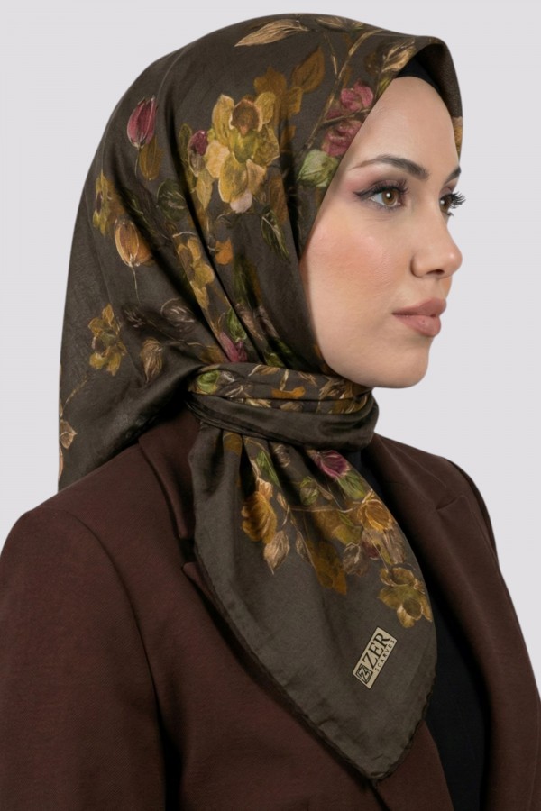 Zer Organik Pamuk Soft Eşarp 6222-12