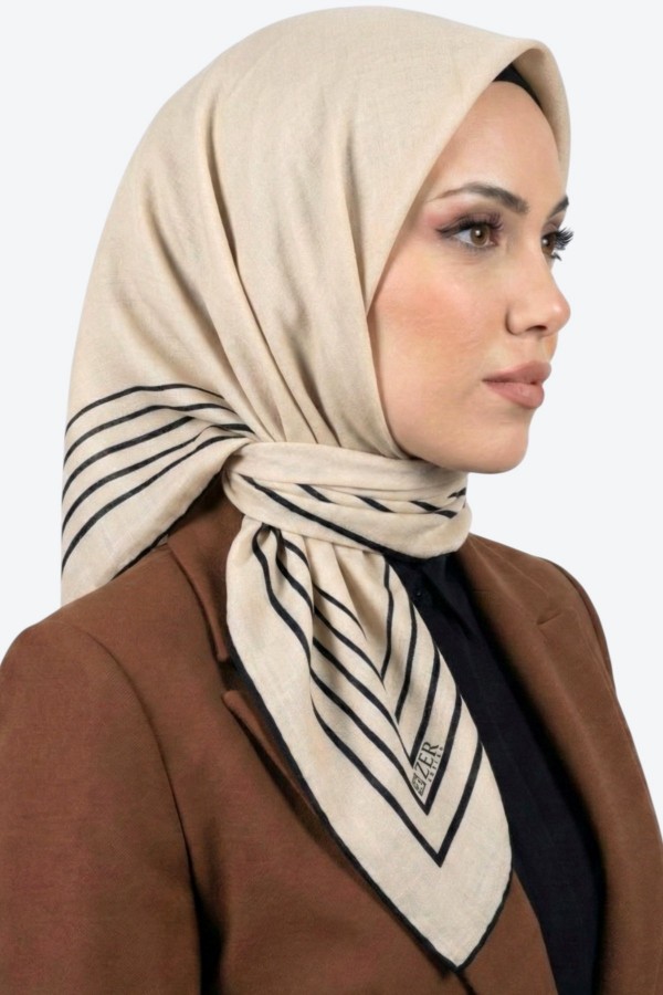 Zer Organik Pamuk Soft Eşarp 6223-13