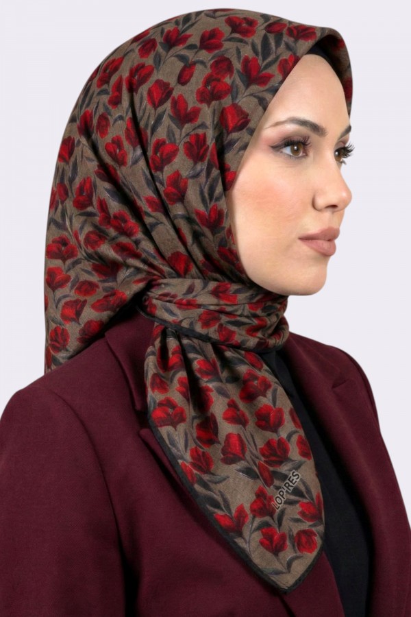 Lop'Res Organik Pamuk Soft Eşarp 6224-10