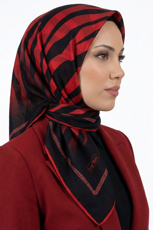 Lop'Res Organik Pamuk Soft Eşarp 6225-7