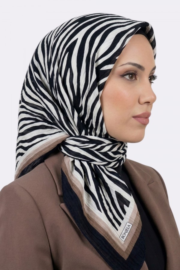 Desenli Mio Caz Eşarp 6301-6