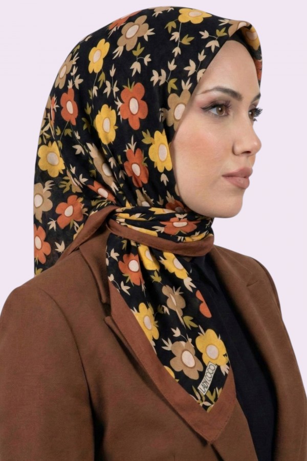 Lady Coco Organik Pamuk Soft Eşarp 6227-13