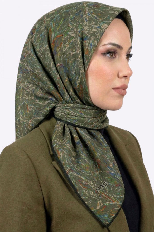 Lop'Res Organik Pamuk Soft Eşarp 6226-3
