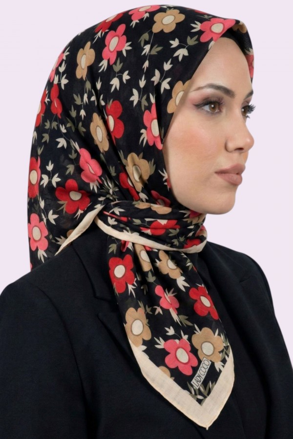 Lady Coco Organik Pamuk Soft Eşarp 6227-11