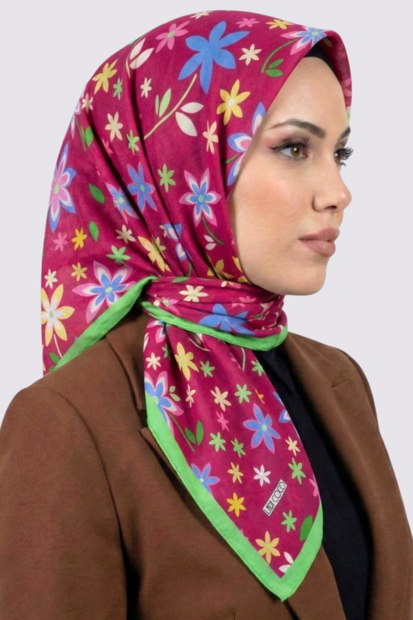 Lady Coco Organik Pamuk Soft Eşarp 6228-12