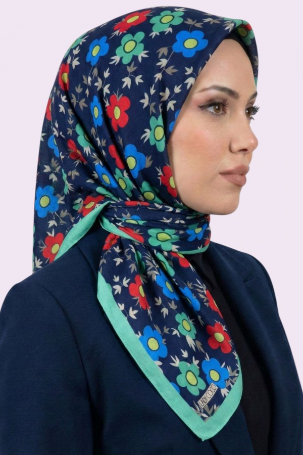 Lady Coco Organik Pamuk Soft Eşarp 6227-3