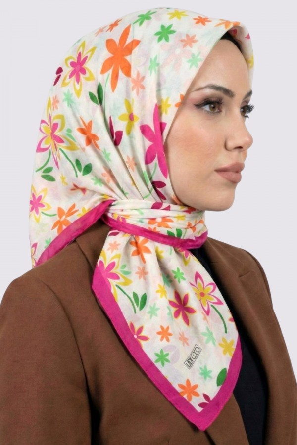 Lady Coco Organik Pamuk Soft Eşarp 6228-10